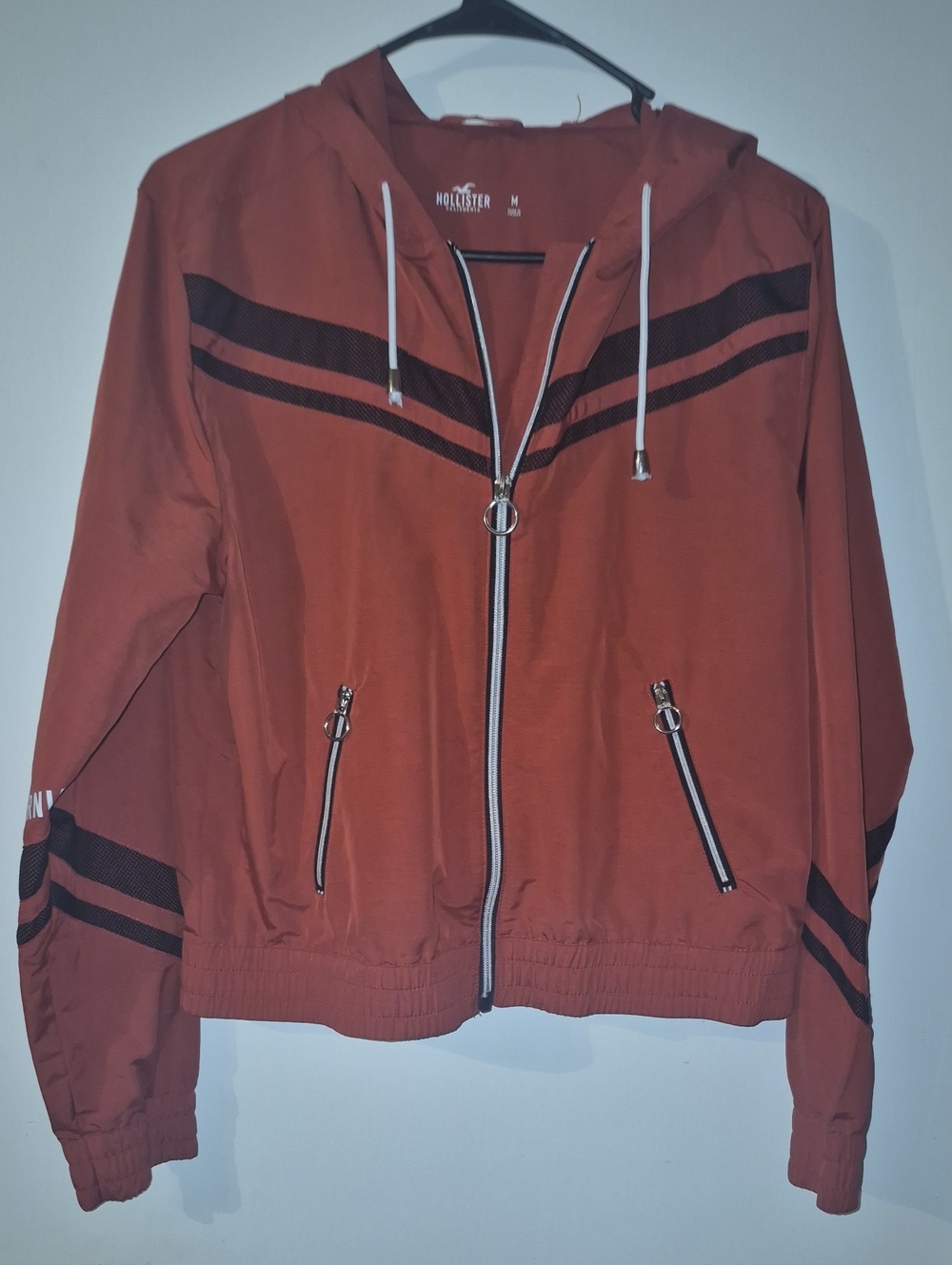 Hollister Women's Hooded Bomber Jacket